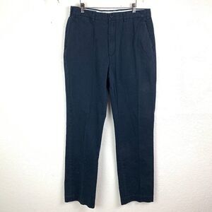 Polo Ralph Lauren Flat Front Navy Blue Chinos